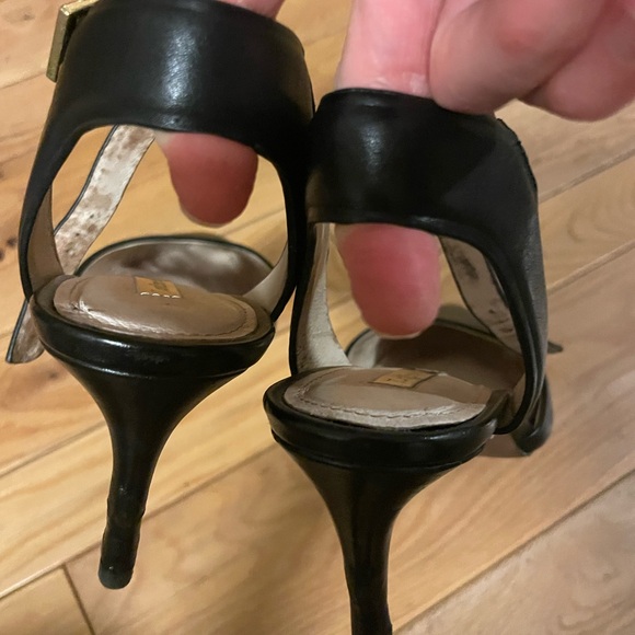 Women’s black ankle strap heels - Picture 6 of 6